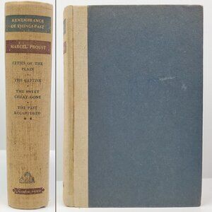 Remembrance of Things Past Marcel Proust 1932 USA Hardcover Book Volume 2